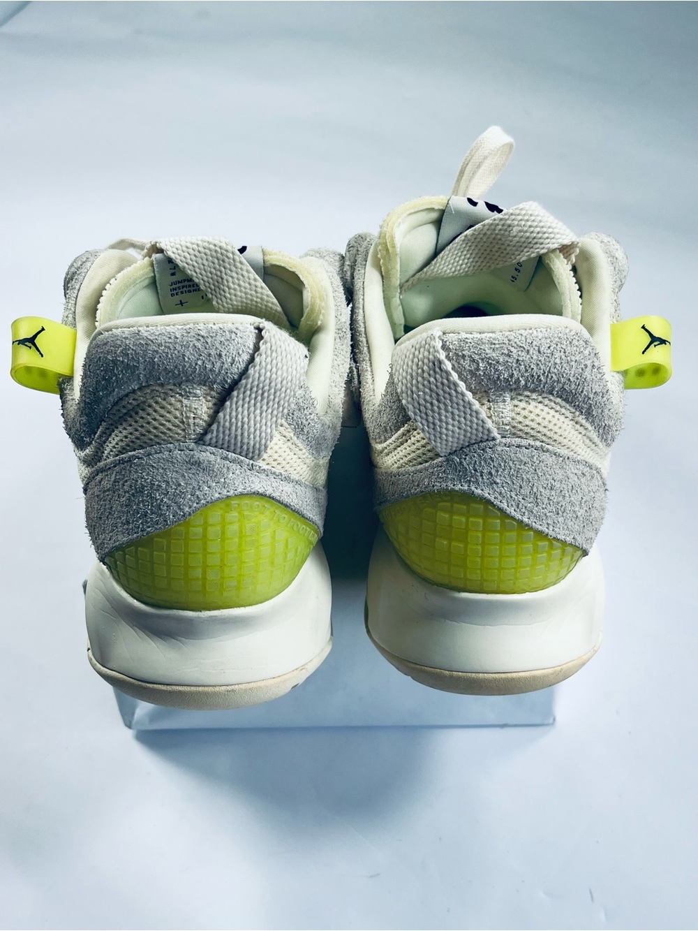 Nike Air Jordan 23 Jumpman MA 2 Pale Ivory Grey CW5992-107 Women’s :10 Sneakers - Picture 4 of 16